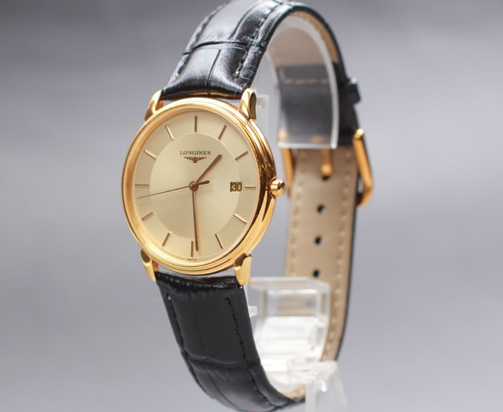 [N MINT] LONGINES La Grande Classique Gold Dial L4.677.2 Men's Watch From JAPAN