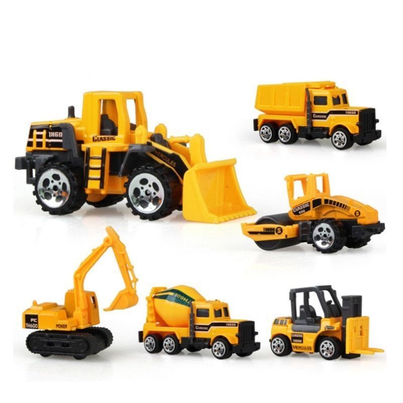 Baby Engineering Cars 8 Styles Toy Boys Girls Game Play Excavator Imitation New